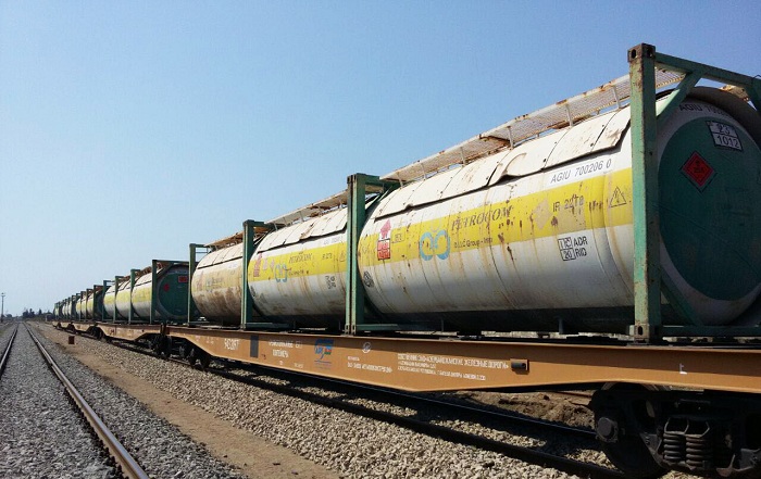ADY Express starts railway freightage via North-South route 